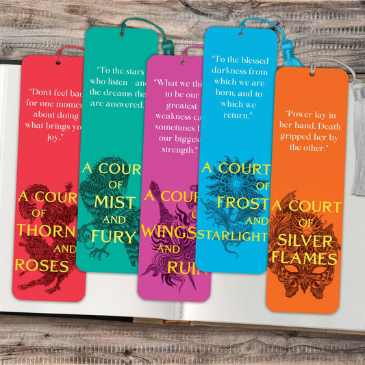 Sarah J Maas-A Court of Thorns and Roses Inspired Bookmarks